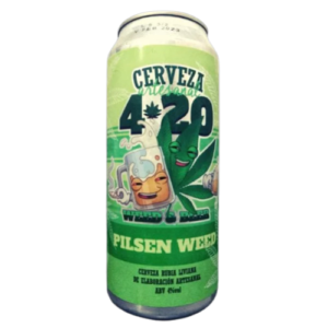 CERVEZA 420 PILSEN WEED x1u